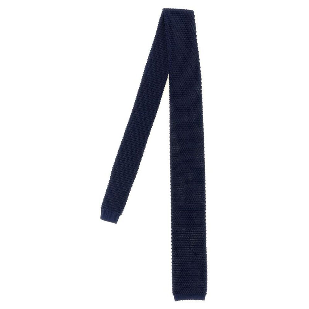 Brunello Cucinelli Blue Silk Men's Tie